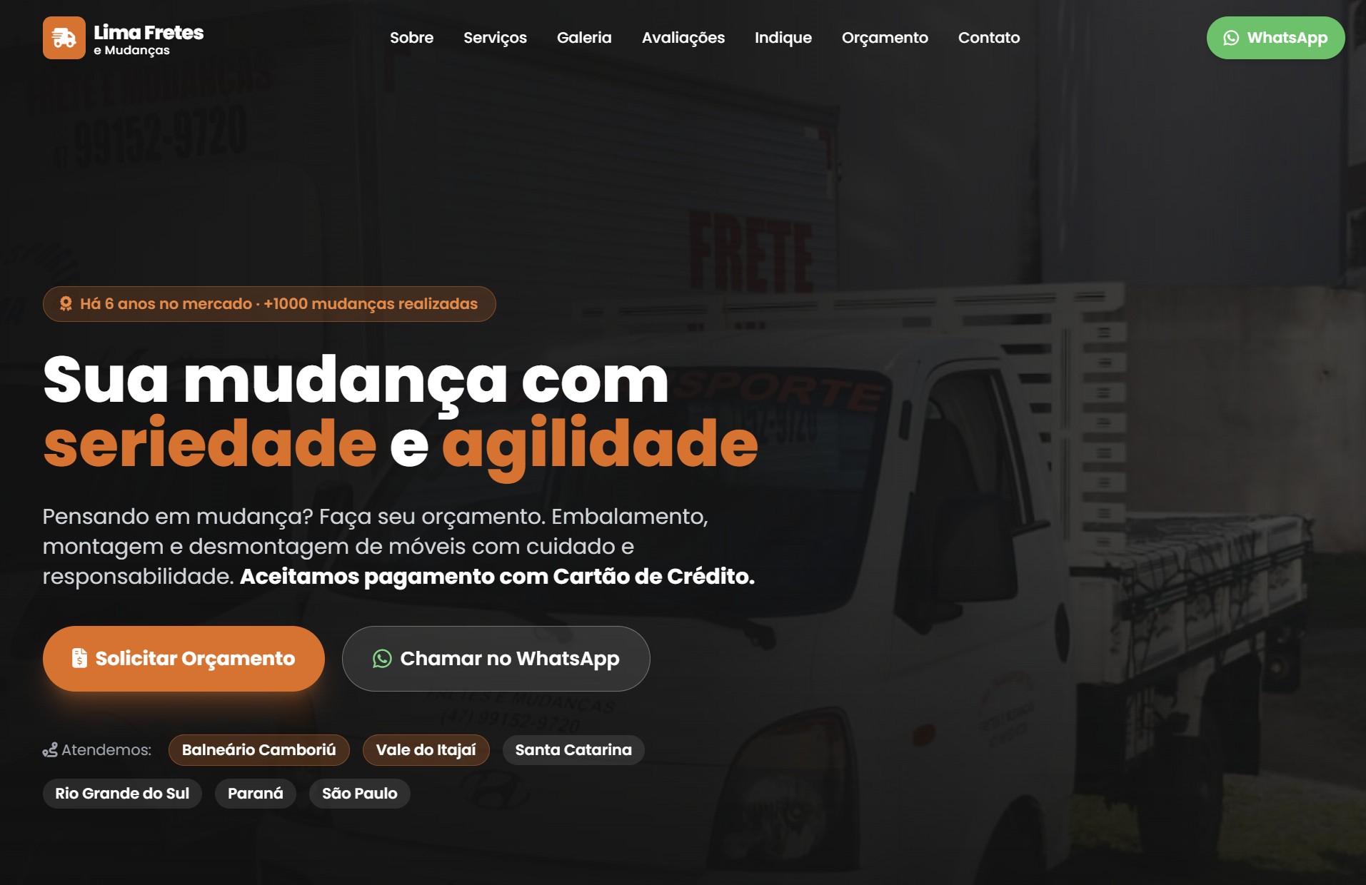 Lima Fretes e Mudanças